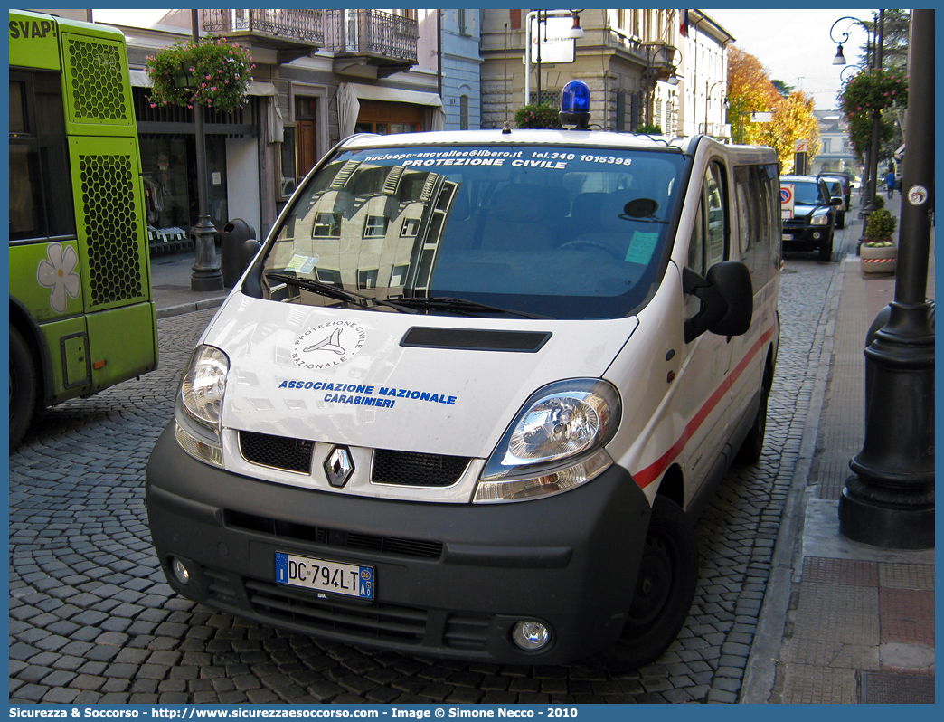 -
Associazione Nazionale Carabinieri
Valle d'Aosta
Renault Trafic III serie
Parole chiave: Associazione;Nazionale;Carabinieri;ANC;A.N.C.;Valle d&#039;Aosta;Valle d Aosta;Renault;Trafic