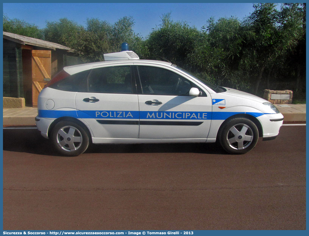 -
Polizia Municipale
Comune di Santa Teresa Gallura
Ford Focus I serie
Parole chiave: Polizia;Locale;Municipale;Santa Teresa Gallura;Ford;Focus