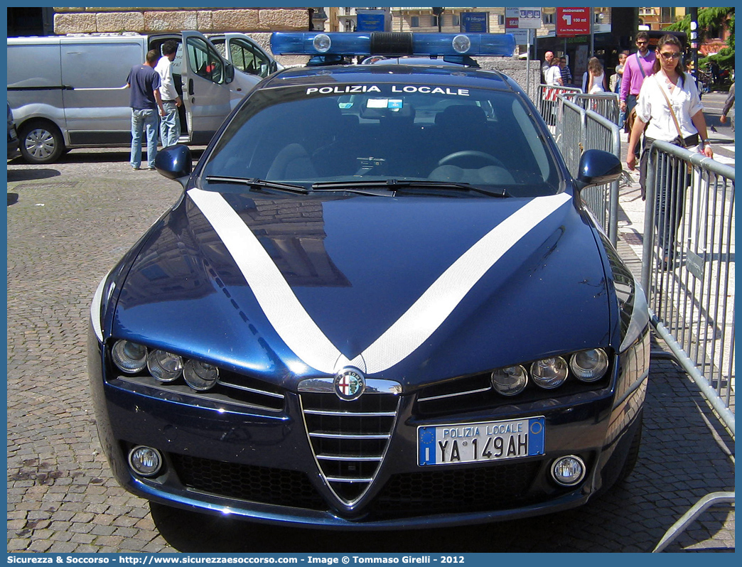 Polizia Locale YA149AH
Polizia Locale
Federazione Comuni del Camposampierese
Alfa Romeo 159
Allestitore Ciabilli S.r.l.
Parole chiave: Polizia;Locale;Municipale;Camposampierese;Borgoricco;Campodarsego;Camposampiero;Loreggia;San Giorgio delle Pertiche;Santa Giustina in Colle;Villa del Conte;Villanova di Camposampiero;Alfa Romeo;159;Ciabilli;YA149AH;YA 149 AH