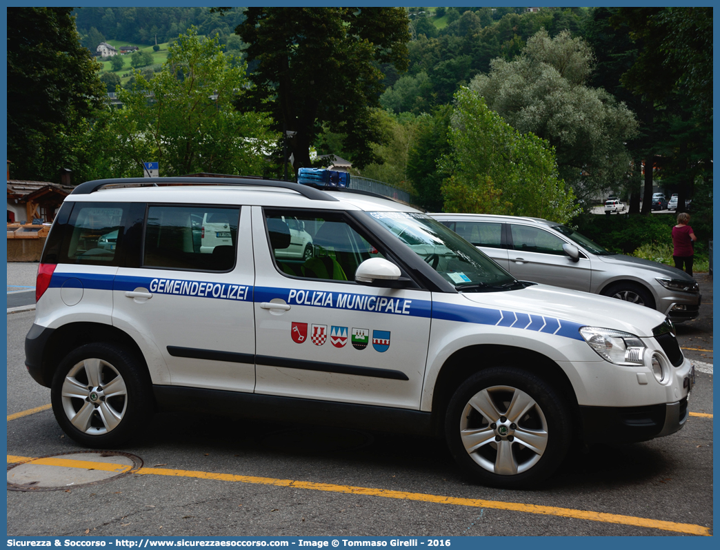 Polizia Locale YA910AC
Polizia Municipale
Comune di Chiusa
Skoda Yeti I serie
Parole chiave: Polizia;Locale;Municipale;Chiusa;Skoda;Yeti