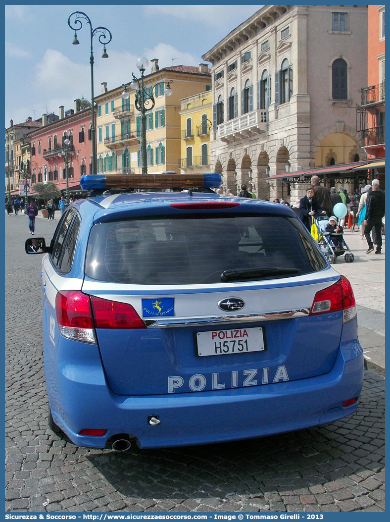 Polizia H5751
Polizia di Stato
Polizia Stradale
Autostrada Bs/Vr/Vi/Pd S.p.A.
Subaru Legacy Station Wagon
V serie
Allestitore Bertazzoni S.r.l.
Parole chiave: PS;P.S.;Polizia di Stato;Polizia Stradale;Autostrada;Autostradale;Subaru;Legacy;AWD;Station;Wagon;SW;S.W.;Bertazzoni;H5751;H 5751