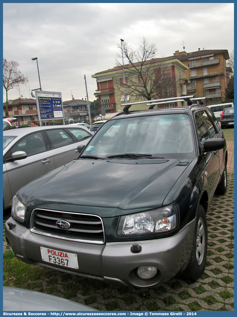 Polizia F3367
Polizia di Stato
Gruppo Sportivo "Fiamme Oro"
Subaru Forester III serie
Parole chiave: PS;P.S.;Polizia di Stato;Gruppo Sportivo;Fiamme Oro;Subaru;Forester