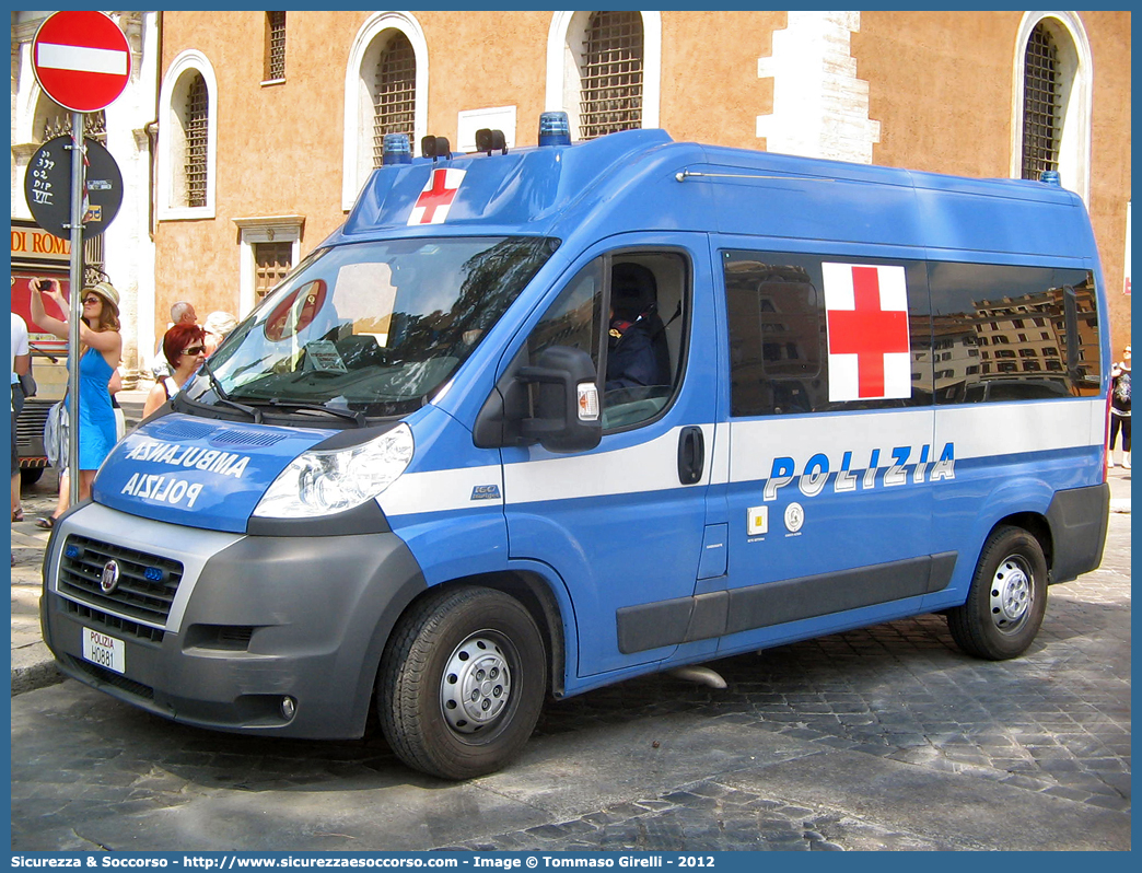 Polizia H0881
Polizia di Stato
Servizio Sanitario
Fiat Ducato III serie
Allestitore FAST S.r.l.
Parole chiave: PS;P.S.;Polizia;di;Stato;Servizio;Sanitario;Fiat;Ducato;X250;Ambulanza;Fast;F.A.S.T.