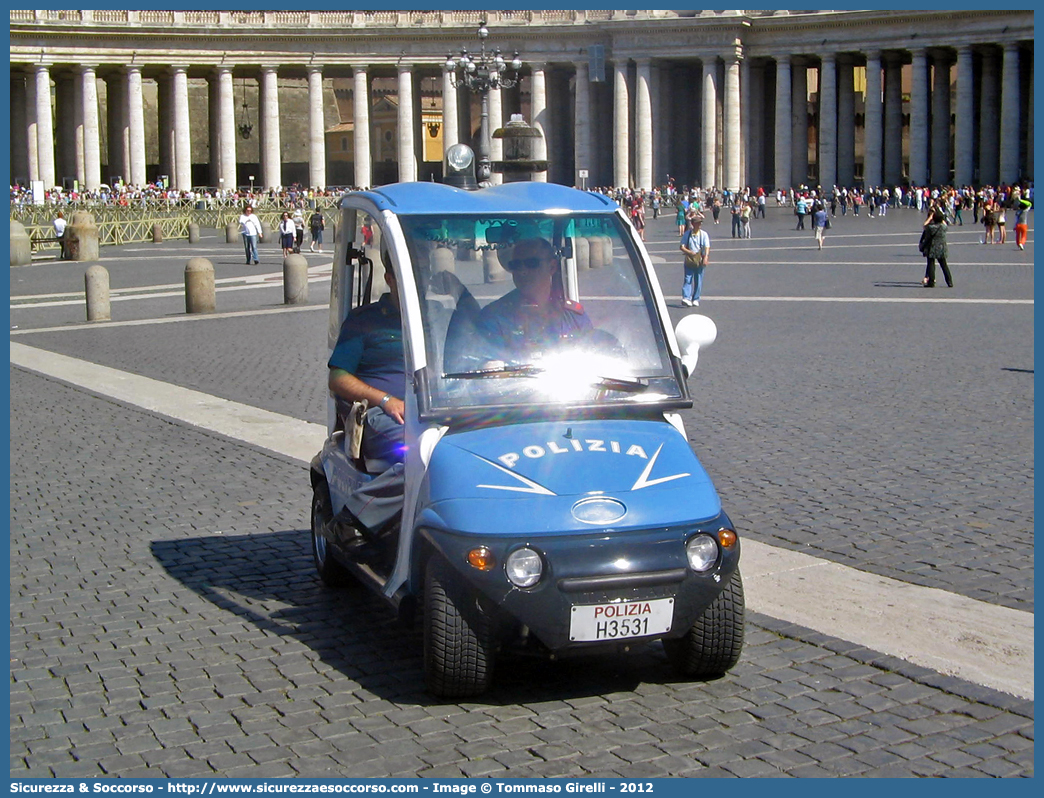 Polizia H3531
Polizia di Stato
Ispettorato di Pubblica Sicurezza "Vaticano"
Italcar Attiva NEV C4S.2
Parole chiave: Polizia;Stato;Polizia di Stato;Ispettorato;Pubblica Sicurezza;Vaticano;Italcar;Attiva NEV C4S.2;H3531