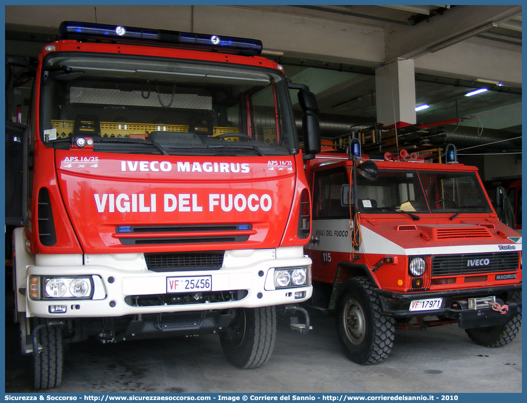 VF 25456
Corpo Nazionale Vigili del Fuoco
Iveco Magirus EuroFire
140E30 4x4 II serie
Parole chiave: VVF;V.V.F.;Corpo;Nazionale;Vigili;del;Fuoco;AutoPompaSerbatoio;APS;A.P.S.;Iveco;Magirus;EuroFire;140E30;4x4