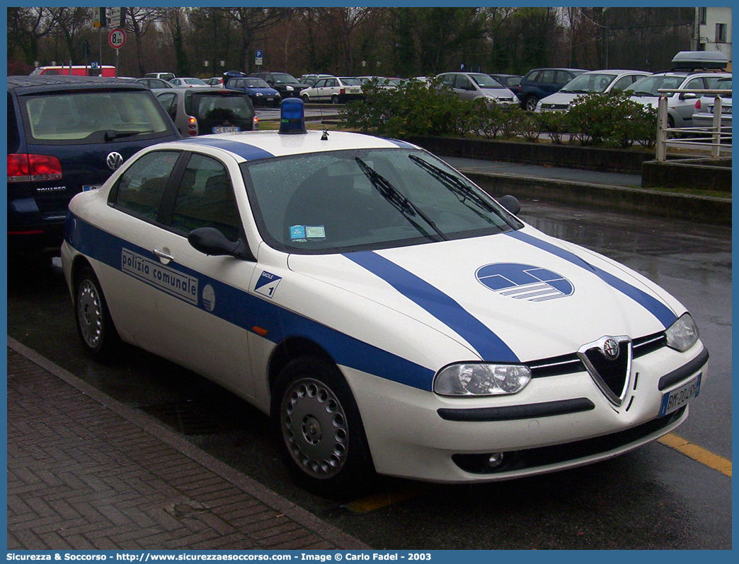 -
Polizia Comunale
Comune di Sacile
Alfa Romeo 156 I serie
Parole chiave: Polizia;Locale;Comunale;Municipale;Sacile;Alfa;Romeo;156