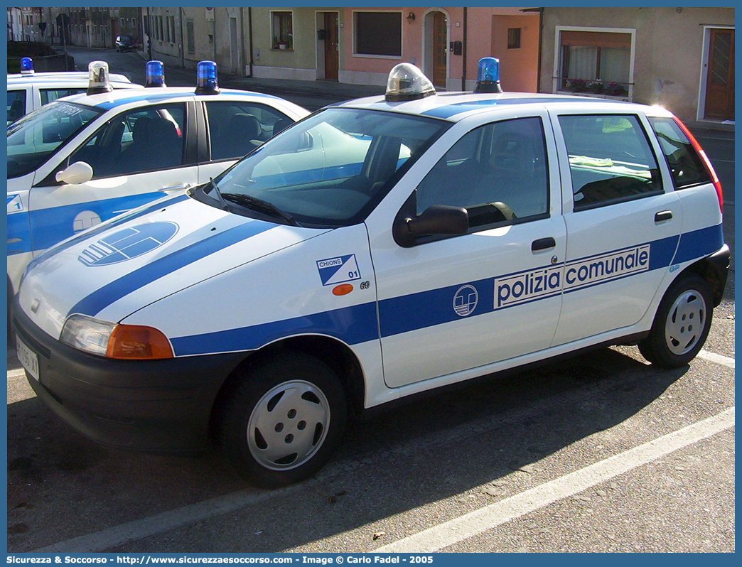 -
Polizia Comunale
Comune di Chions
Fiat Punto I serie
Parole chiave: Polizia;Locale;Comunale;Municipale;Chions;Fiat;Punto