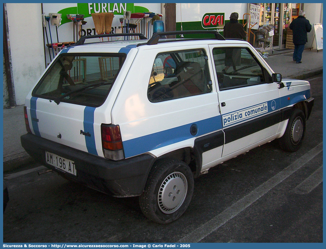 -
Polizia Comunale
Comune di Sacile
Fiat Panda 4x4 II serie
Parole chiave: Polizia;Locale;Comunale;Municipale;Sacile;Fiat;Panda;4x4