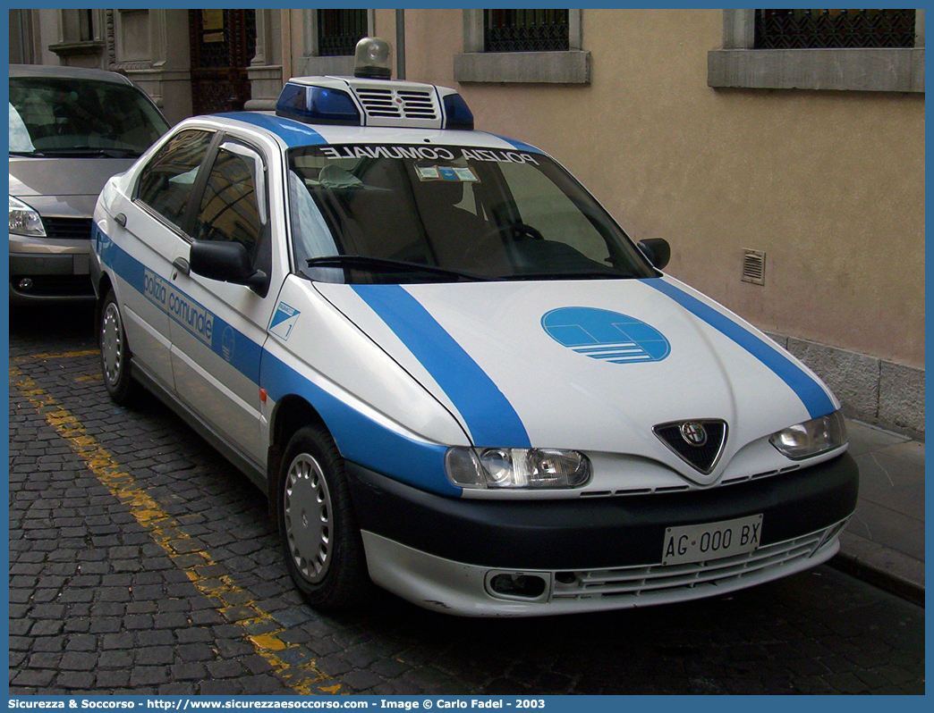 -
Polizia Comunale
Comune di Pagnacco
Alfa Romeo 146 I serie
Parole chiave: Polizia;Locale;Comunale;Municipale;Pagnacco;Alfa;Romeo;146