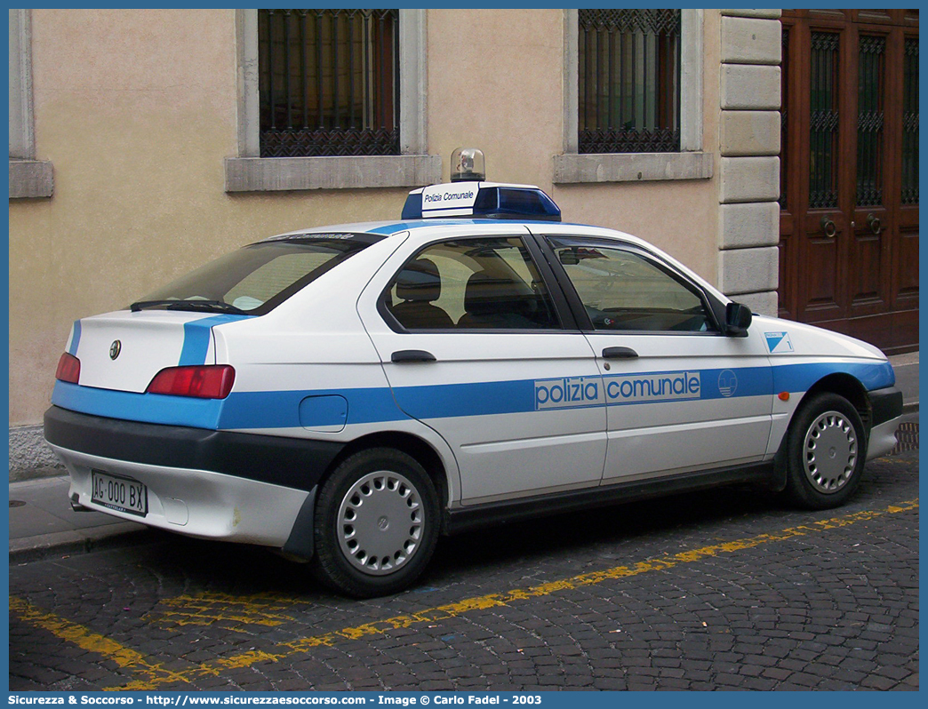 -
Polizia Comunale
Comune di Pagnacco
Alfa Romeo 146 I serie
Parole chiave: Polizia;Locale;Comunale;Municipale;Pagnacco;Alfa;Romeo;146