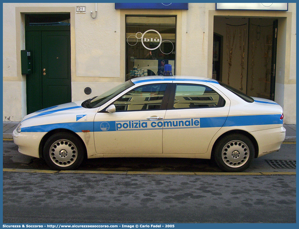 -
Polizia Comunale
Comune di Grado
Alfa Romeo 156 I serie
Parole chiave: Polizia;Locale;Comunale;Municipale;Grado;Alfa;Romeo;156