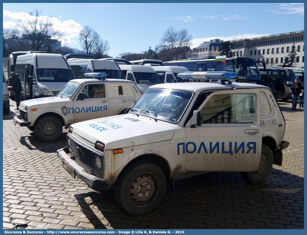 24-1145
Република България
полиция
Lada Niva
Parole chiave: Repubblica di Bulgaria;Bulgaria;Република България;България;Polizia Nazionale;полиция;Lada;Niva