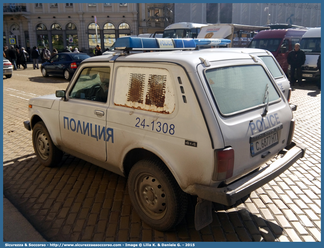 24-1308
Република България
полиция
Lada Niva
Parole chiave: Repubblica di Bulgaria;Bulgaria;Република България;България;Polizia Nazionale;полиция;Lada;Niva