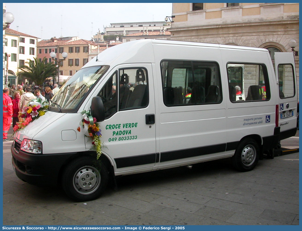 147
Pia Opera Croce Verde Padova
Fiat Ducato II serie restyling
Parole chiave: Pia;Opera;Croce;Verde;Padova;Fiat;Ducato