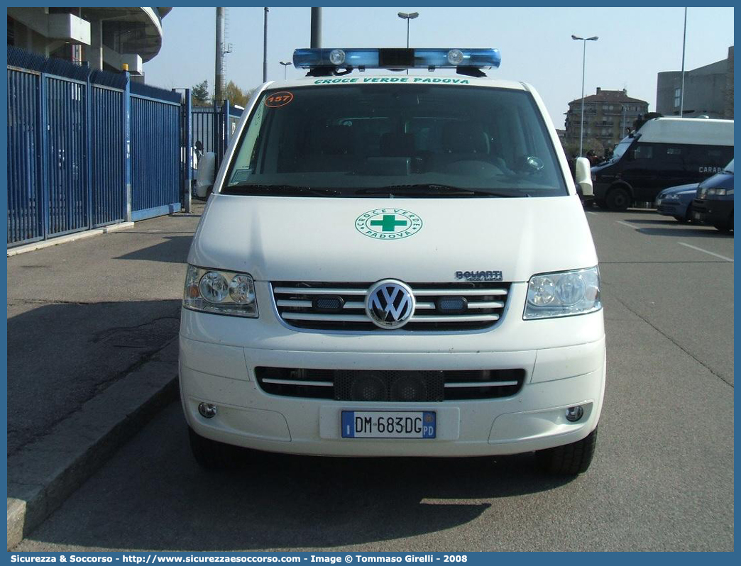 157
Pia Opera Croce Verde Padova
Volkswagen Transporter T5 Caravelle
Allestitore Bollanti S.r.l.
Parole chiave: Pia;Opera;Croce;Verde;Padova;Ambulanza;Volkswagen;Transporter;T5;Trasporto;Organi;Equipe;Espianti;Bollanti