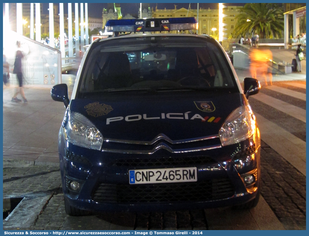 17V
Reino de España
Cuerpo Nacional de Policía
Fronteras
Citroen C4 Picasso I generation
Parole chiave: Regno di Spagna;Spagna;Espana;España;Reino de España;Cuerpo;Nacional;Policía;Citroen;C4;Picasso