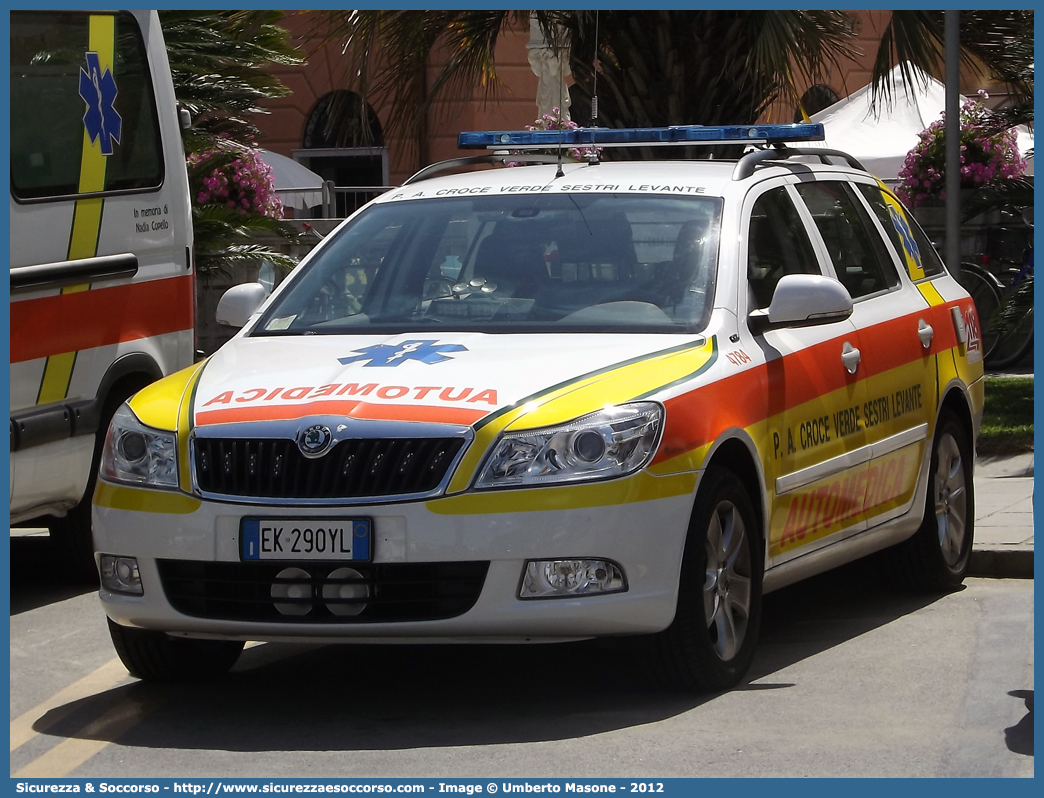 4784 / TANGO 1
P.A. Croce Verde Sestri Levante
Škoda Octavia Wagon III serie
Allestitore Mariani Fratelli S.r.l.
Parole chiave: P.A.;PA;Croce;Verde;Sestri;Levante;Skoda;Octavia;Mariani