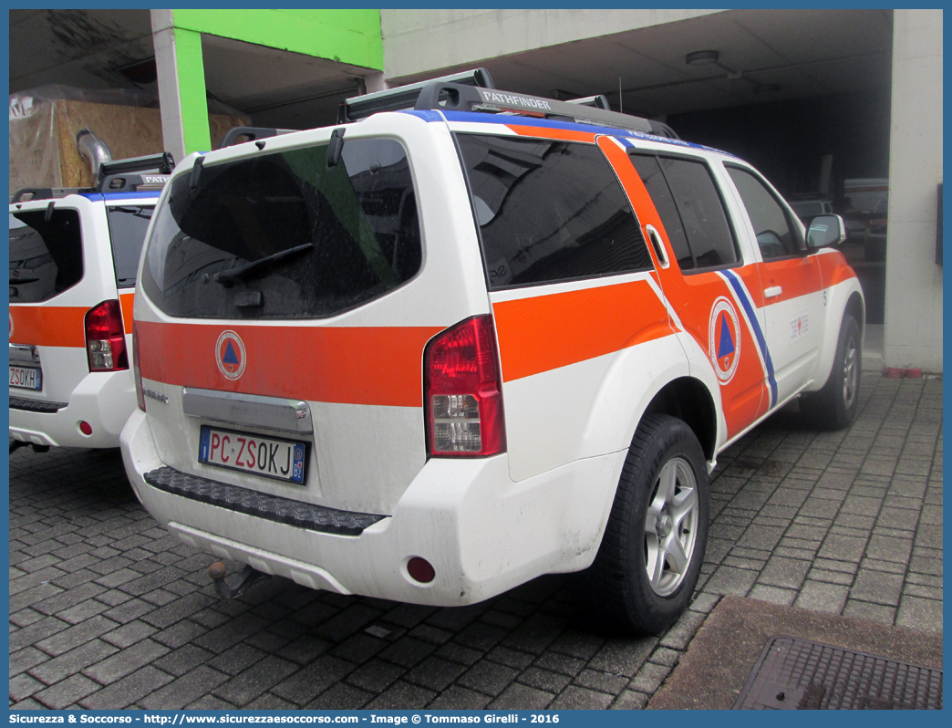 PC ZS0KJ
Protezione Civile - Zivilshütz
Nissan Pathfinder III serie
Parole chiave: PC;ZS;Protezione;Civile;Zivilshütz;Nissan;Pathfinder