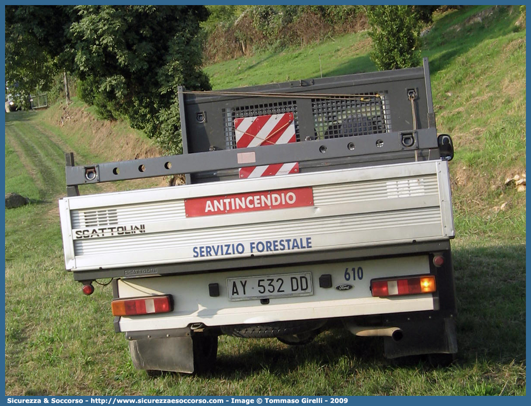 610
Regione Veneto
Servizio Forestale Regionale
Ford Transit II serie II resyling
Parole chiave: Regione;Veneto;Servizio;Forestale;Regionale;Ford;Transit