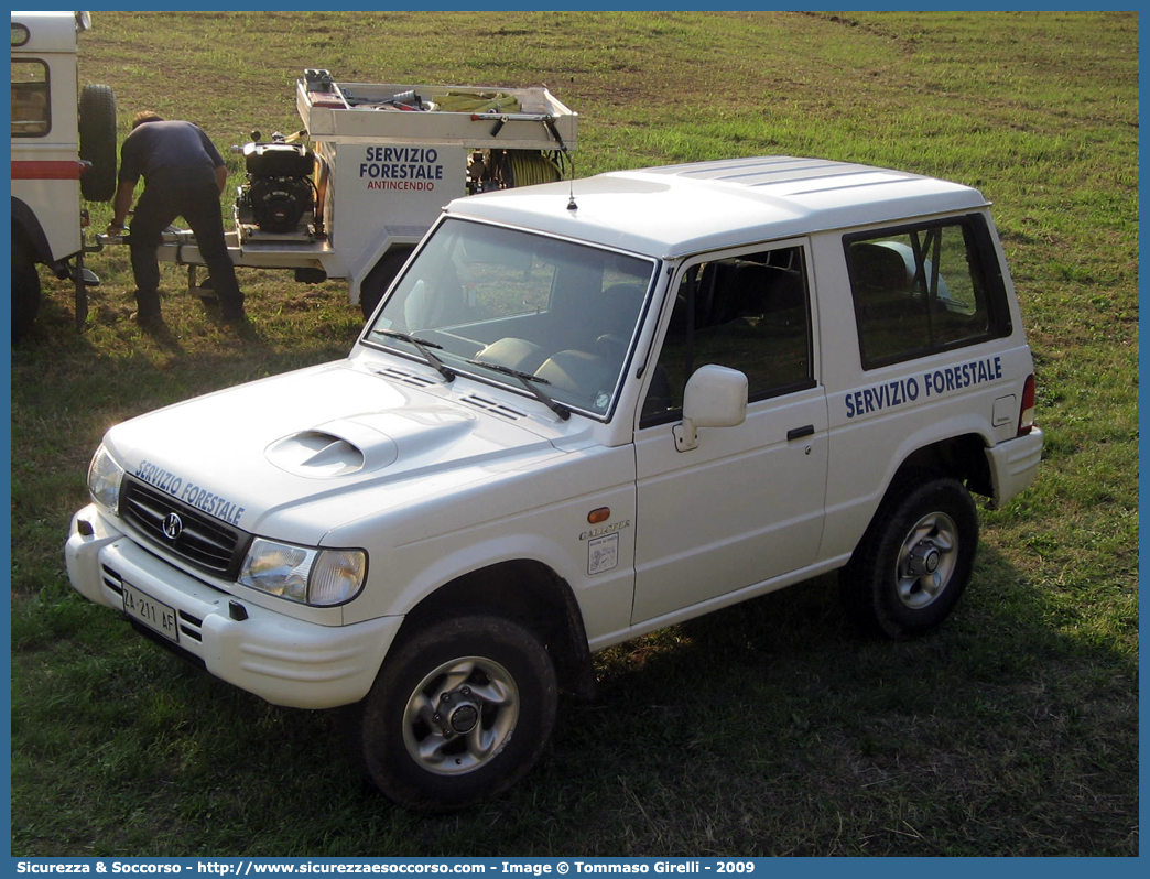 623
Regione Veneto
Servizio Forestale Regionale
Hyundai Galloper
Parole chiave: Regione;Veneto;Servizio;Forestale;Regionale;Hyundai;Galloper