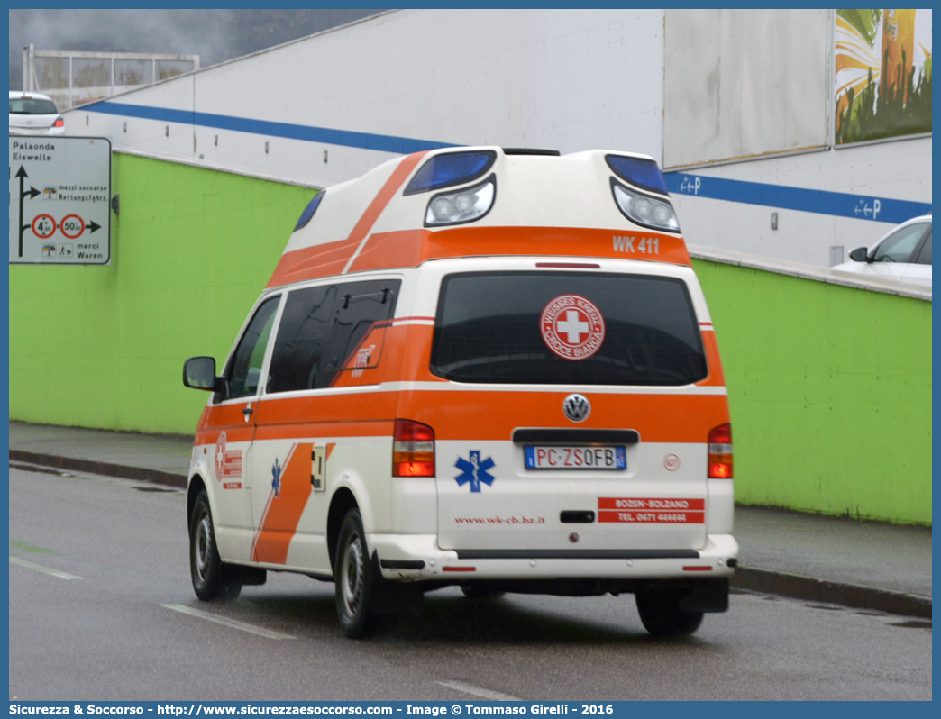 627 (WK 411)
Croce Bianca - Weisses Kreuz
Sezione di Bolzano - Sektion Bozen
Volkswagen Transporter T5 
Allestitore Ambulanz Mobile GmbH & Co. KG
Parole chiave: Croce Bianca;Weisses Kreuz;WK;Sezione;Bolzano;Sektion;Bozen;Volkswagen;Transporter;T5;Ambulanz Mobile