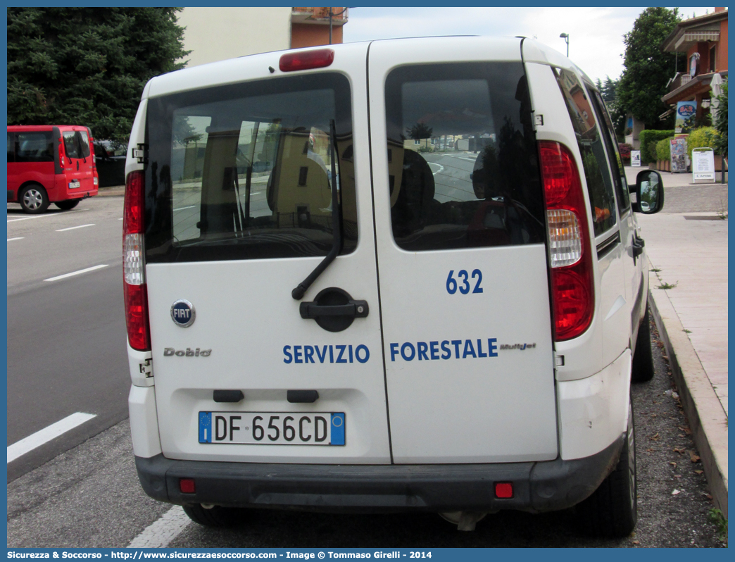 632
Regione Veneto
Servizio Forestale Regionale
Fiat Doblò I serie restyling
Parole chiave: Regione;Veneto;Servizio;Forestale;Regionale;Fiat;Doblò