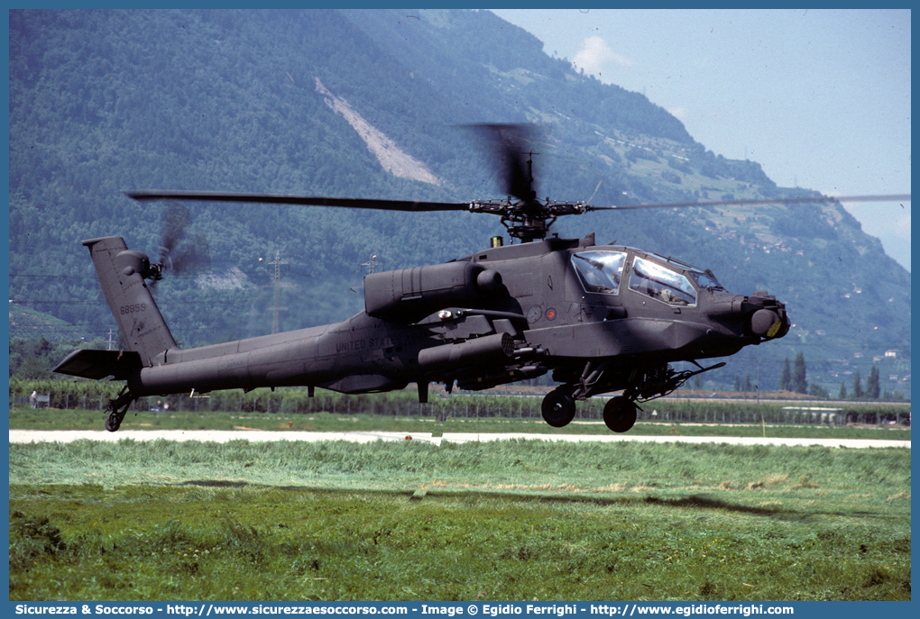 68959
United States of America
United States Air Force
Boeing AH-64 Apache
Parole chiave: USA;U.S.A.;United;States;America;Air;Force;USAF;U.S.A.F.;Boeing;AH-64;AH64;Apache