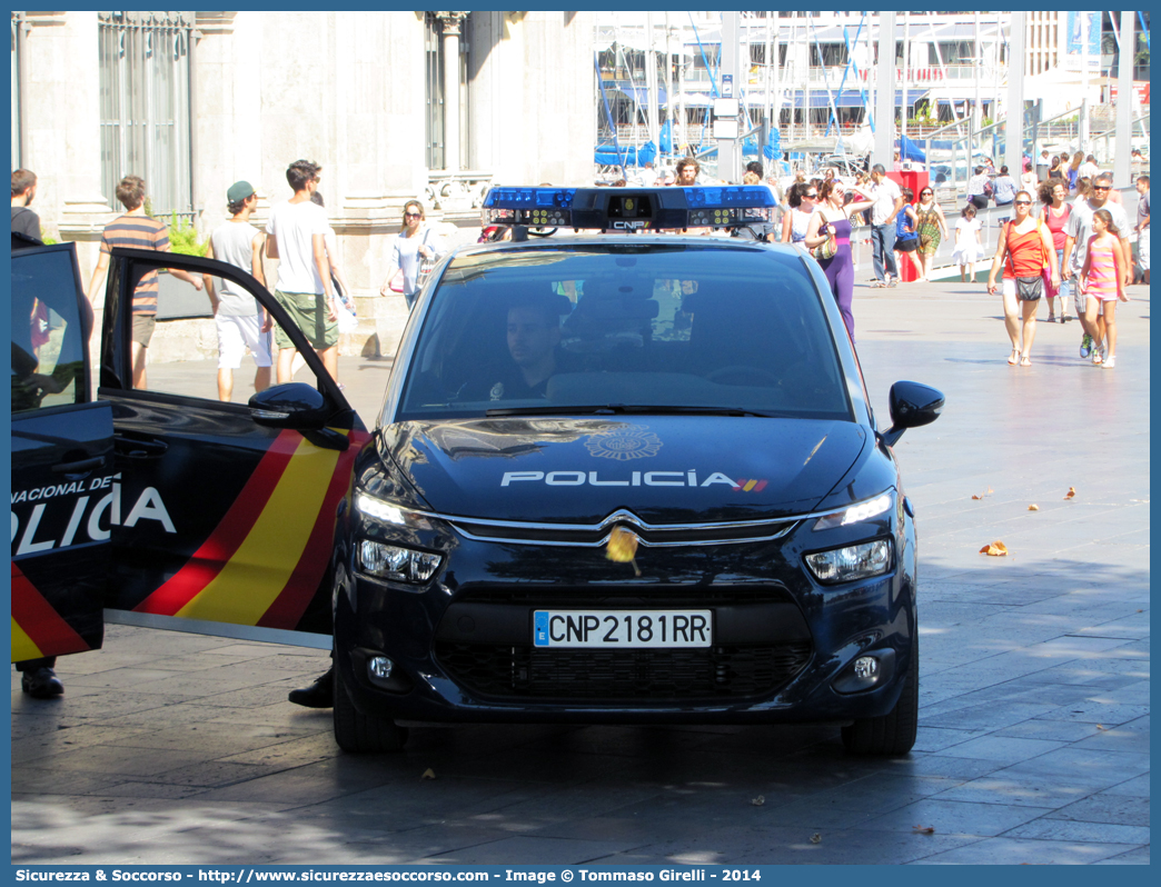 8G3
Reino de España
Cuerpo Nacional de Policía
Citroen C4 Picasso II generation
Parole chiave: Regno di Spagna;Spagna;Espana;España;Reino de España;Cuerpo;Nacional;Policía;Citroen;C4;Picasso