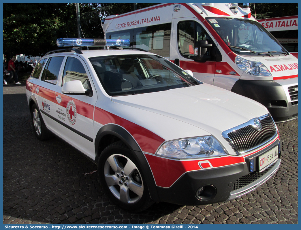 CRI 884AA
Croce Rossa Italiana
Bardolino Baldo Garda (VR)
Skoda Octavia Wagon Scout II serie
(variante)
Parole chiave: CRI;C.R.I.;Croce Rossa Italiana;Automedica;Auto Medica;Automedicalizzata;Auto Medicalizzata;Skoda;Octavia;Wagon;Scout;Bardolino;Baldo;Garda;884AA