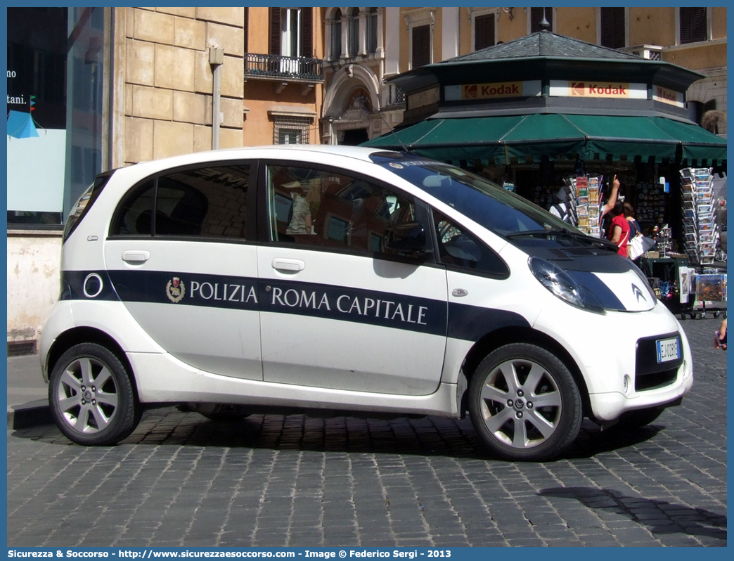 -
Polizia di Roma Capitale
Citroen C-Zero
Parole chiave: P.L.;P.M.;PL;PM;Polizia Municipale;Polizia Locale;Roma;Roma Capitale;Citroen;C-Zero;C Zero