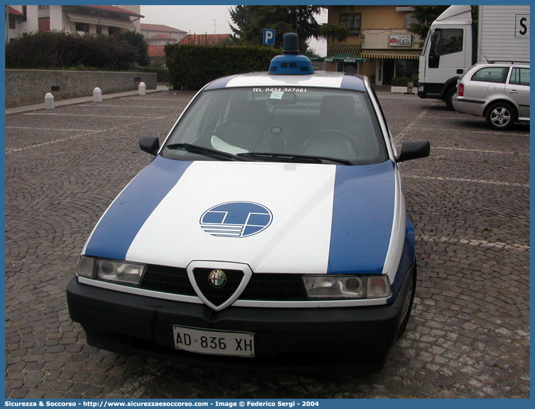 -
Polizia Comunale
Comune di Fontanafredda
Alfa Romeo 155
Parole chiave: Polizia;Locale;Comunale;Municipale;Comunale;Alfa;Romeo;155