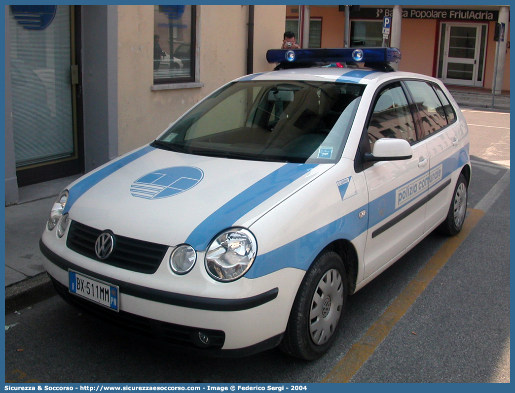 -
Polizia Comunale
Comune di San Quirino
Volkswagen Polo VI serie
Parole chiave: Polizia;Locale;Comunale;Municipale;San Quirino;Volkswagen;Polo