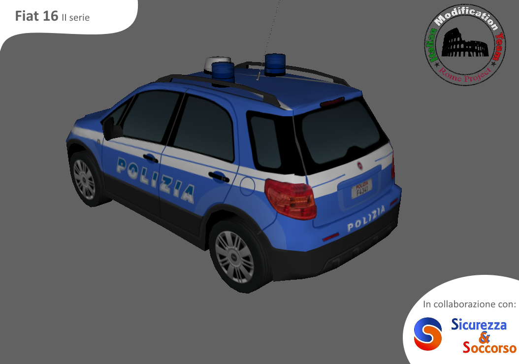 Polizia di Stato
Fiat Sedici II serie
