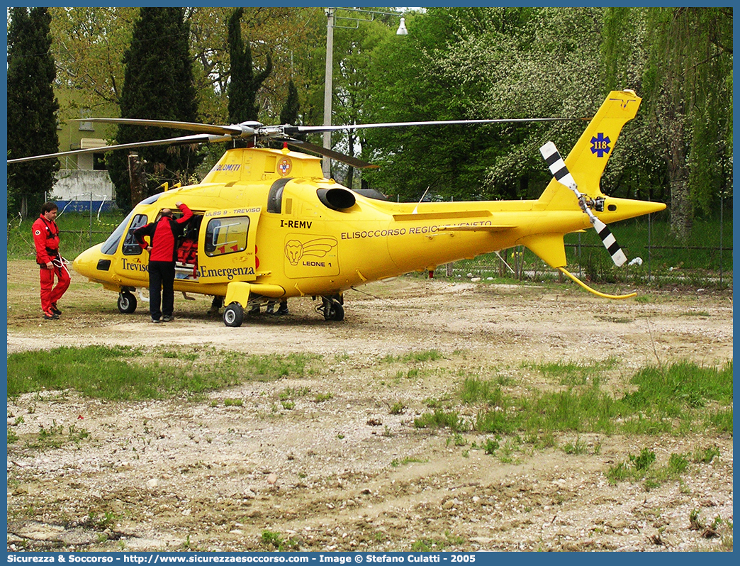 I-REMV
118 Regione Veneto
Agusta A109E Power
LEONE 1
Base di Treviso
(variante)
Parole chiave: 118;Veneto;Treviso;Agusta;A109;A;109;Power;I-REMV;Leone 1;Leone1;Elicottero;Elisoccorso