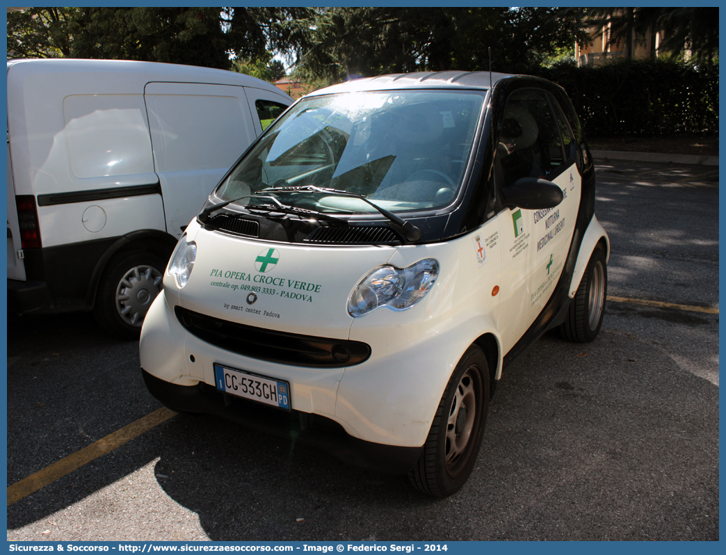 -
Pia Opera Croce Verde Padova
Smart ForTwo I serie restyling
Consegna Domiciliare Notturna Medicinali Urgenti
Parole chiave: Pia;Opera;Croce;Verde;Padova;Ambulanza;Smart;Fortwo