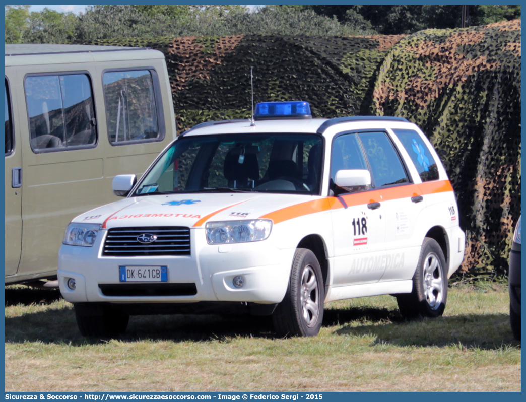 D17
118 Udine
Subaru Forester IV serie
(variante)
Parole chiave: 118;Udine;Azienda;Ospedaliero;Ospedaliera;Universitaria;Santa;Maria;Misericordia;Automedica;Auto Medica;Automedicalizzata;Auto Medicalizzata;Subaru;Forester