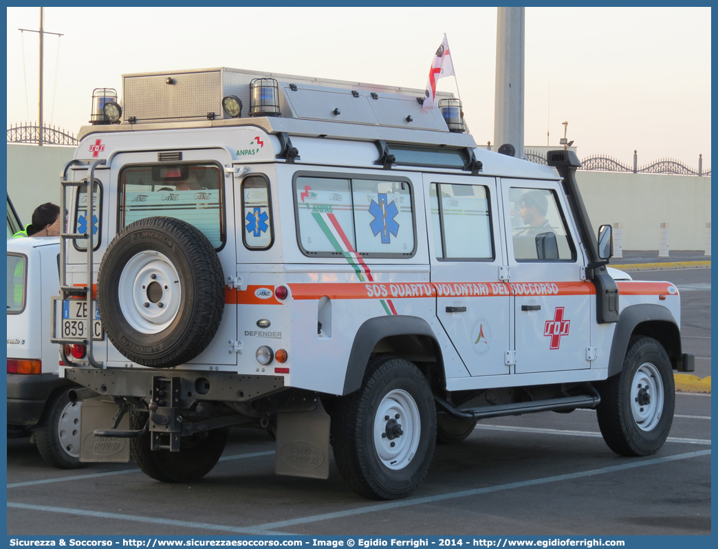 -
SOS Quartu
Volontari del Soccorso
Land Rover Defender 110
Allestitore Caralis s.r.l.
Parole chiave: SOS;S.O.S.;Quartu;Volontari;Soccorso;Ambulanza;Autoambulanza;Land Rover;Defender;110;Caralis