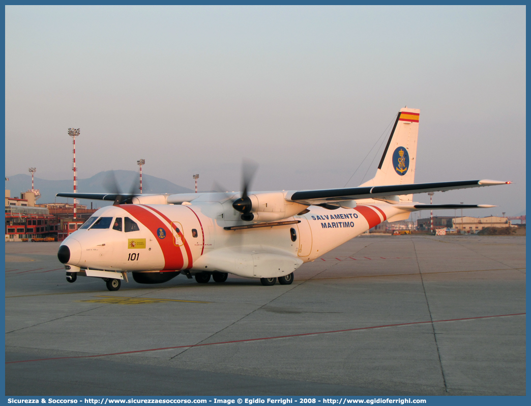 EC-KEK
Reino de España
Sociedad de Salvamento y Seguridad Marítima
CASA CN-235-300 MP Persuader
Parole chiave: Regno di Spagna;Spagna;Espana;España;Reino de España;Sociedad;Salvamento;Seguridad;Marítima;CASA;CN-235-300;MP;Persuader