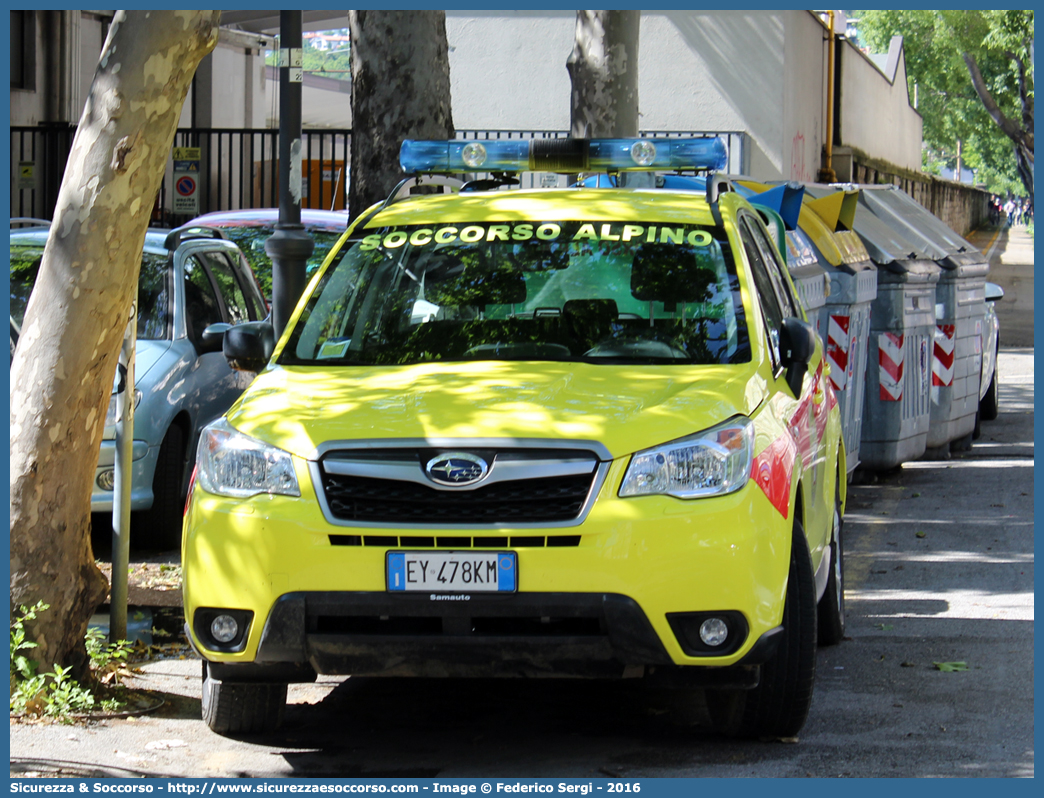 -
Corpo Nazionale
Soccorso Alpino e Speleologico
Delegazione Alpina e Speleologica
I e II Friuli Venezia Giulia
Stazione di Trieste
Subaru Forester VI serie
Parole chiave: CNSAS;C.N.S.A.S.;Corpo;Nazionale;Soccorso;Alpino;Speleologico;Friuli;Venezia;Giulia;SAFVG;S.A.F.V.G.;Subaru;Forester