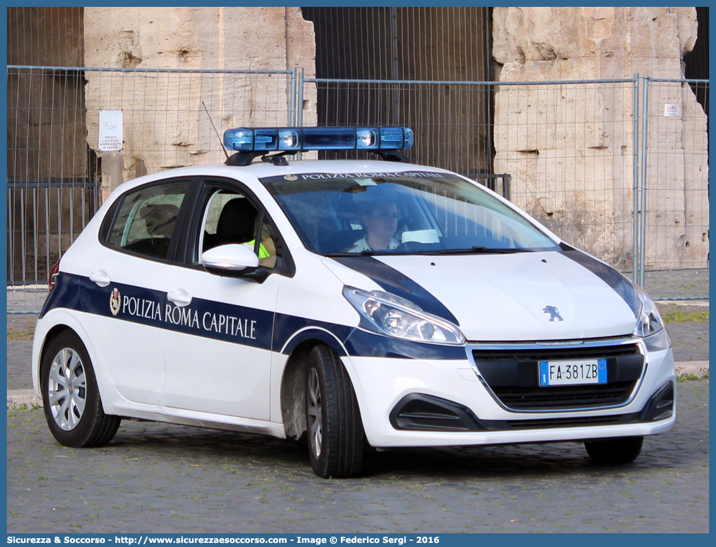 -
Polizia di Roma Capitale
Peugeot 208 I serie restyling
Parole chiave: P.L.;P.M.;PL;PM;Polizia;Locale;Municipale;Roma;Capitale;Peugeot;208