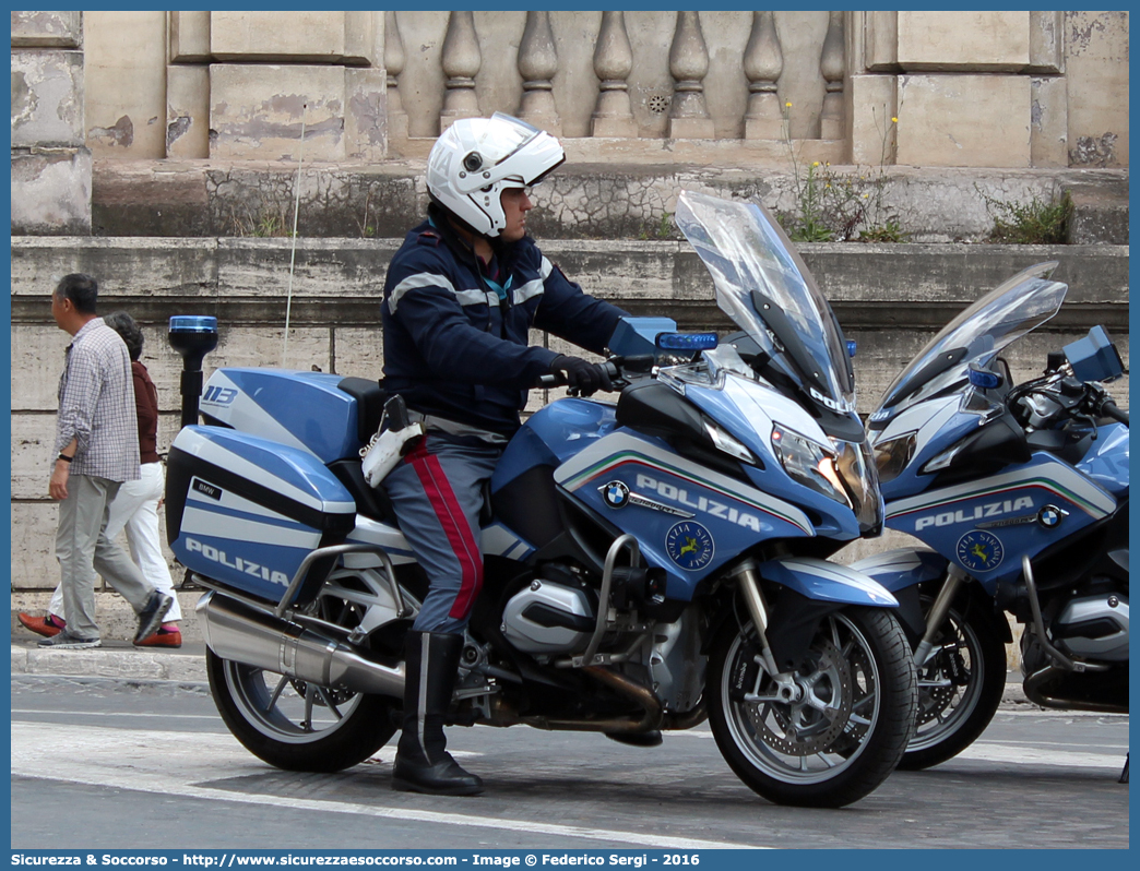 -
Polizia di Stato
Polizia Stradale
Bmw R1200RT III serie
Allestitore Carrozzeria Marazzi S.r.l.
Parole chiave: PS;P.S.;Polizia;di;Stato;Stradale;BMW;R1200;RT;R;1200;RT;R;RT;Marazzi