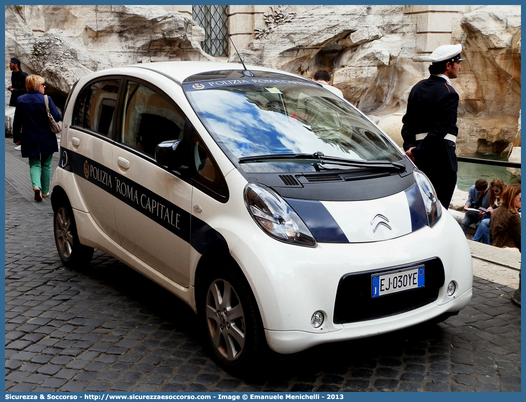 -
Polizia di Roma Capitale
Citroen C-Zero
Parole chiave: P.L.;P.M.;PL;PM;Polizia Municipale;Polizia Locale;Roma;Roma Capitale;Citroen;C-Zero;C Zero