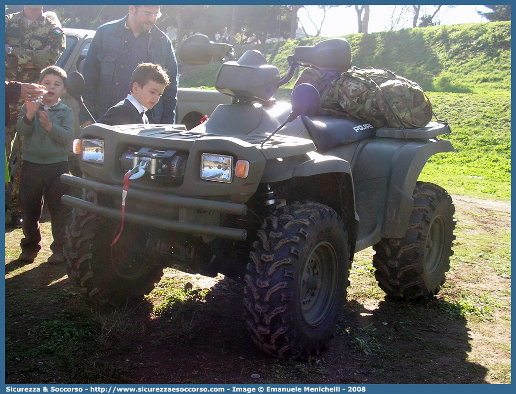 AM A6158
Aeronautica Militare Italiana
Polaris Sportsman 800 EFI
Parole chiave: AMI;A.M.I.;Aeronautica;Militare;Italiana;Polaris;Sportsman;800;EFI;A6158