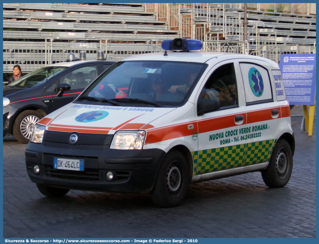 A13
Nuova Croce Verde Romana S.r.l.
Fiat Nuova Panda I serie
Trasporto Organi e Sangue
Parole chiave: Nuova;Croce;Verde;Romana;Fiat;Nuova;Panda;Trasporto;Organi;Sangue