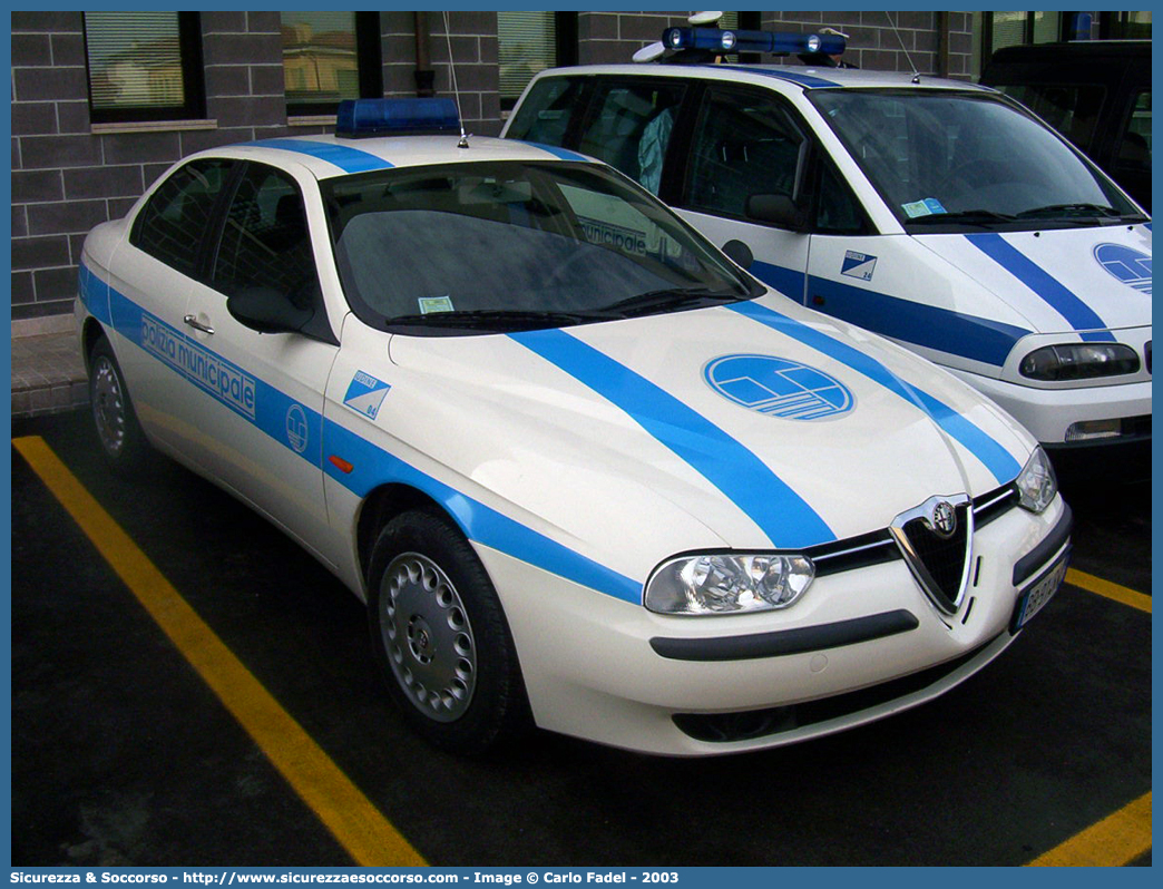 -
Polizia Comunale
Comune di Udine
Alfa Romeo 156 I serie
Parole chiave: Polizia;Locale;Comunale;Municipale;Udine;Alfa;Romeo;156