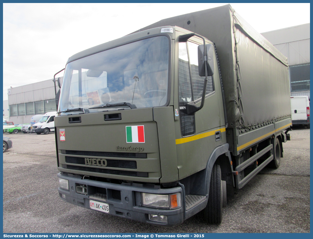 AM AK405
Aeronautica Militare Italiana
Iveco EuroCargo 80E18 I serie
Parole chiave: AMI;A.M.I.;Aeronautica;Militare;Italiana;Iveco;EuroCargo;80E18