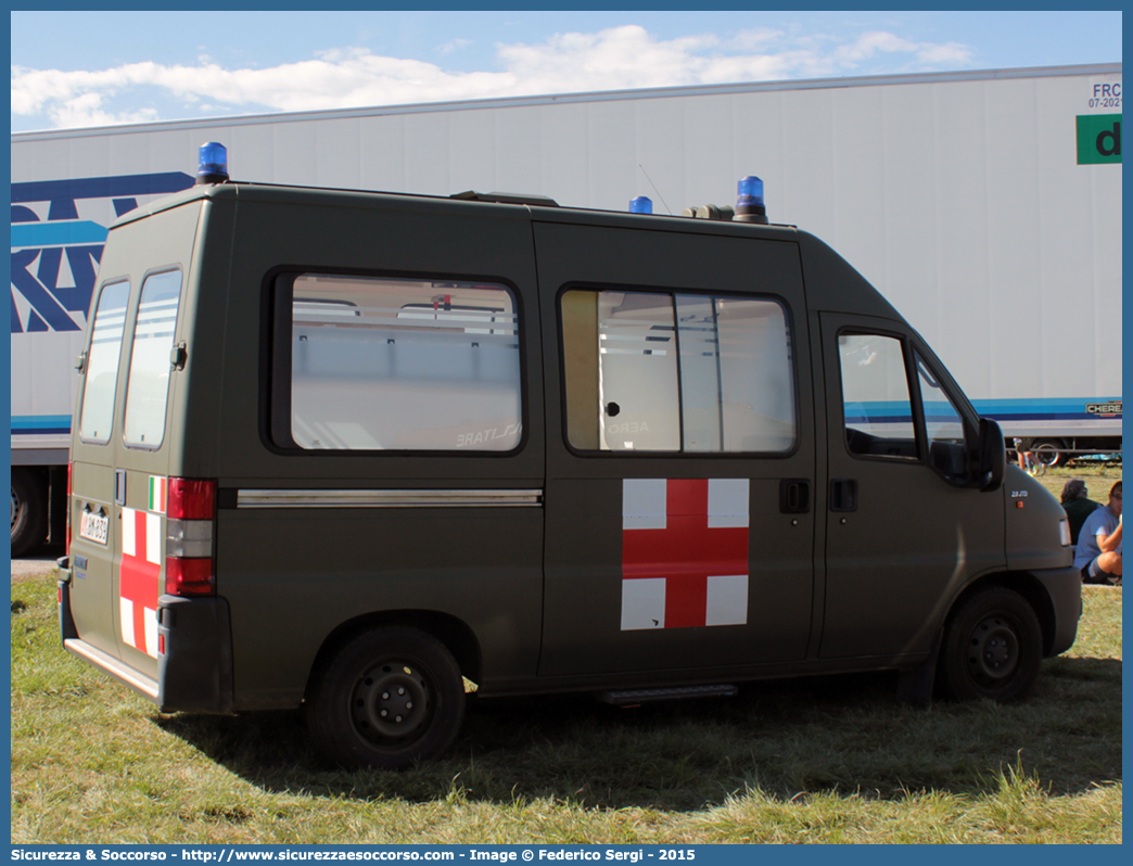 AM BM839
Aeronautica Militare Italiana
Servizio Sanitario
Fiat Ducato II serie
Allestitore Bollanti S.r.l.
Parole chiave: A.M.I.;AMI;Aeronautica;Militare;Italiana;Servizio;Sanitario;Fiat;Ducato;Bollanti