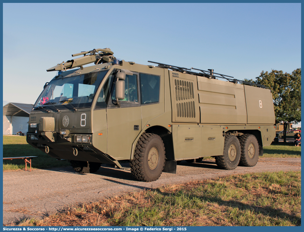 AM CC737
Aeronautica Militare Italiana
Servizio Antincendio
Iveco Magirus Dragon X6 TA
Parole chiave: AMI;A.M.I.;Aeronautica;Militare;Italiana;Servizio;Antincendio;Iveco;Magirus;Dragon;x6;TA