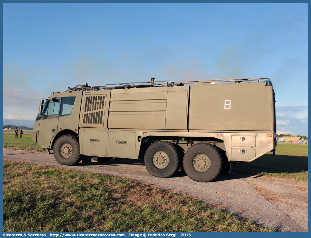 AM CC737
Aeronautica Militare Italiana
Servizio Antincendio
Iveco Magirus Dragon X6 TA
Parole chiave: AMI;A.M.I.;Aeronautica;Militare;Italiana;Servizio;Antincendio;Iveco;Magirus;Dragon;x6;TA