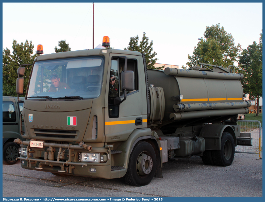 AM CI013
Aeronautica Militare Italiana
Iveco EuroCargo 150E24 II serie
Parole chiave: AMI;A.M.I.;Aeronautica;Militare;Italiana;Iveco;EuroCargo;150E24